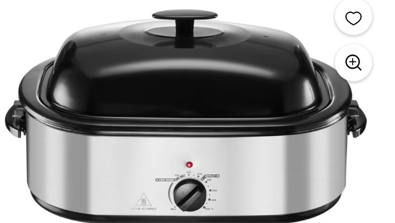 Photo 1 of 20QT ELECTRIC ROASTER OVEN, ADJUSTABLE TEMPERTURE 150-450f