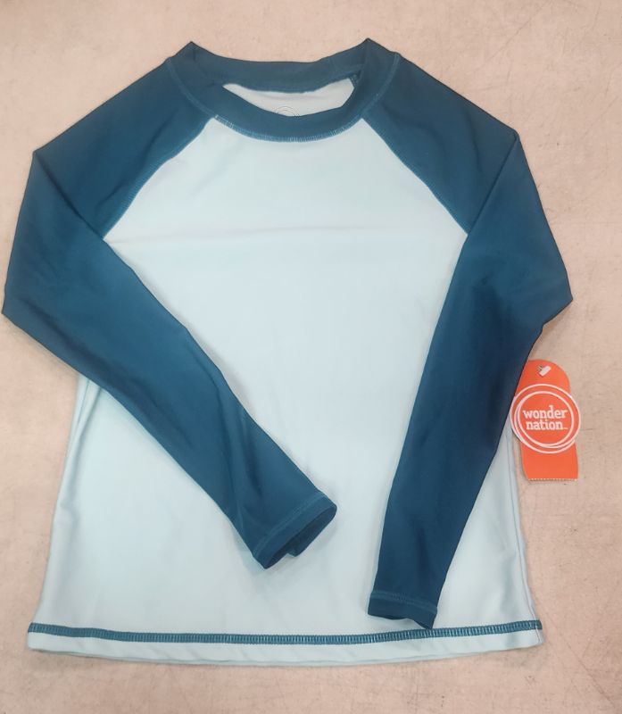 Photo 1 of SIZE S 6-7 RASH GUARD SWIM TSHIRT