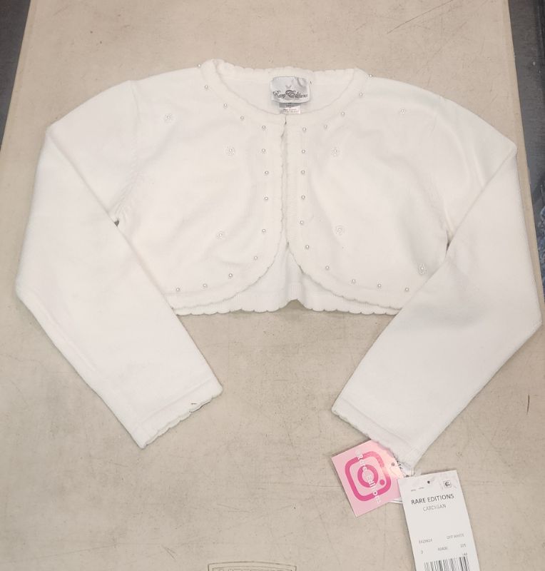 Photo 1 of SIZE 10 GIRL SHOR OPEN CARDIGAN
