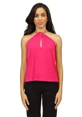 Photo 1 of SIZE S MICHAEL KORS HALTER STYLE PINK TOP