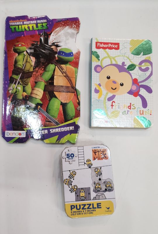 Photo 1 of BOOKS AND PUZZLE ASSORTMENT