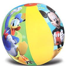 Photo 1 of DISNEY SWIM RING AND BEACH BALL