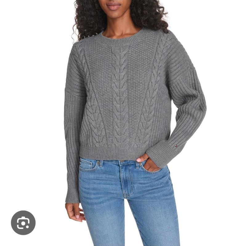 Photo 1 of SIZE XL TOMMY HILFIGER OVERSIZE WOMEN'S SWEATER