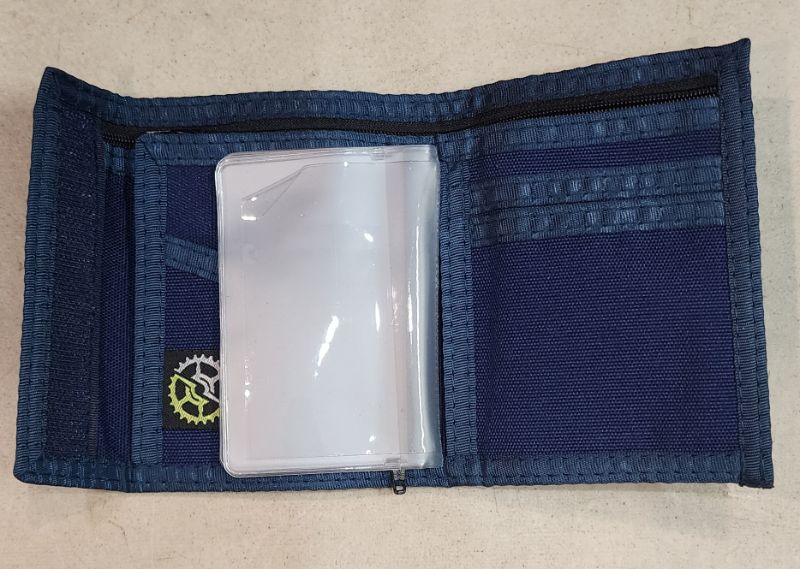Photo 1 of Blue boys wallet with velcro closure