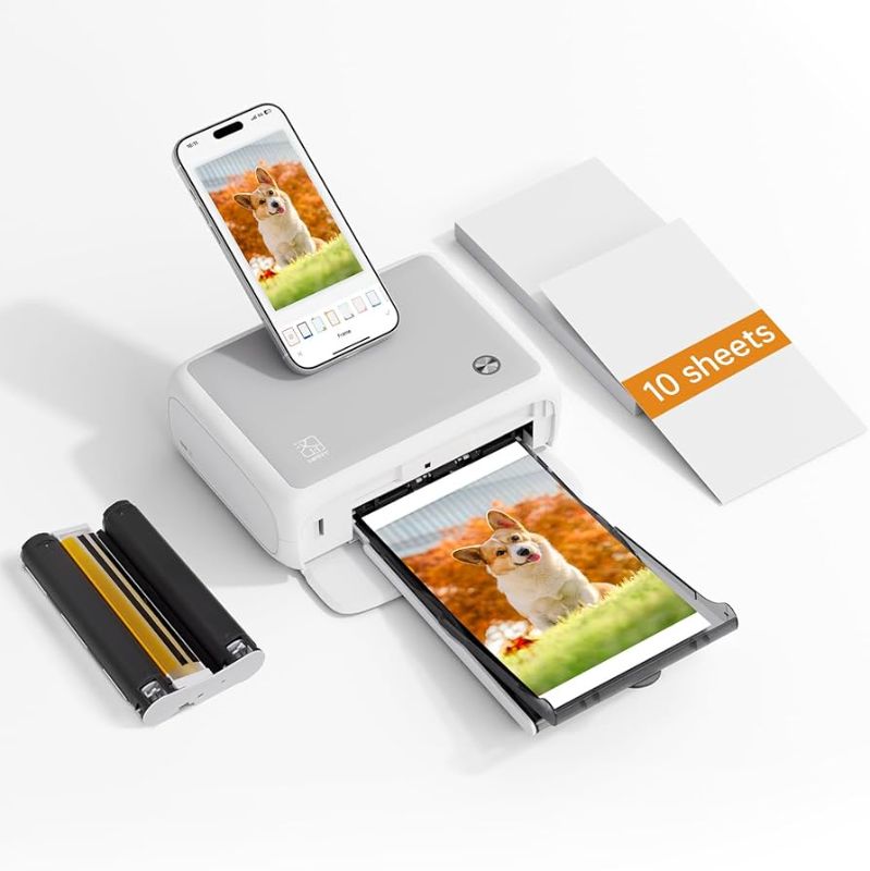 Photo 1 of 4x6 photo printer paper, no printer 