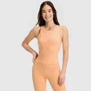 Photo 1 of SIZE L WOMEN'S SEEMLESS TANK PEACH COLOR