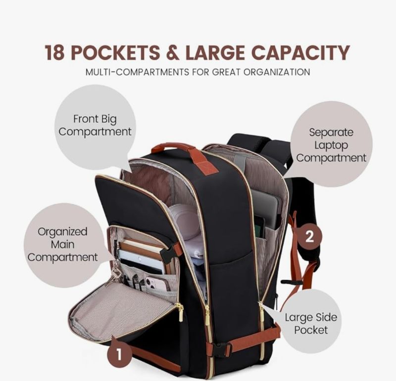 Photo 1 of LOVEVOOK 40L TRAVEL BACKPACK