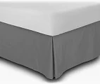 Photo 1 of KING SIZE UTOPIA GRAY BED SKIRT