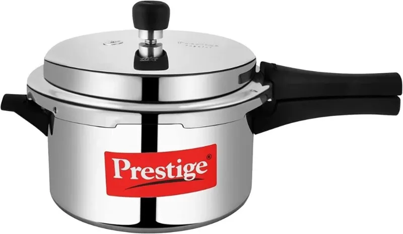 Photo 1 of PRESTIGE POPULAR 4 LITRE ALUMINUM PRESSURE COOKER