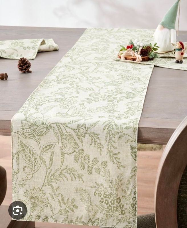 Photo 1 of FARMHOSE TABLE RUNNER 72"X18"