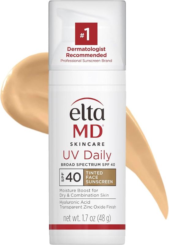 Photo 1 of EltaMD UV Daily Face Sunscreen Moisturizer with Zinc Oxide, Daily Face Moisturizer with SPF, Great for Dry, Combination, and Normal Skin
