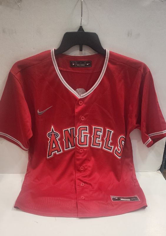 Photo 1 of SIZE M NIKE LOS ANGELES BASEBALL JERSEY #27 TROUT