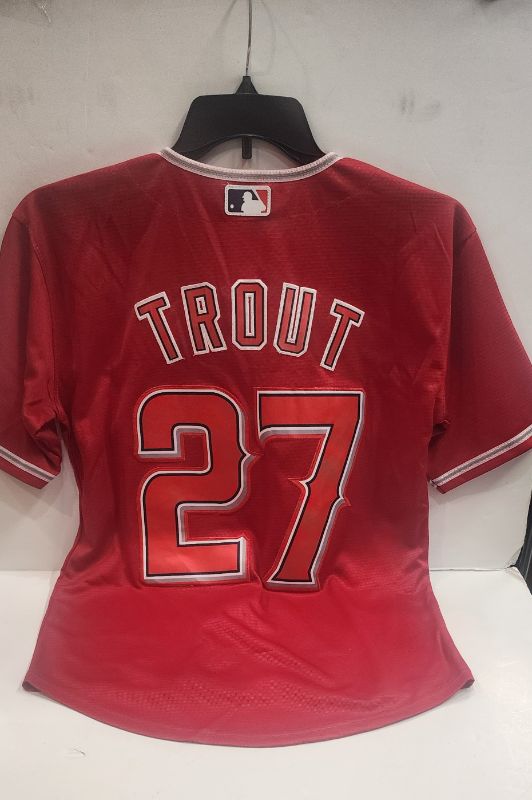 Photo 1 of SIZE M NIKE LOS ANGELES BASEBALL JERSEY #27 TROUT