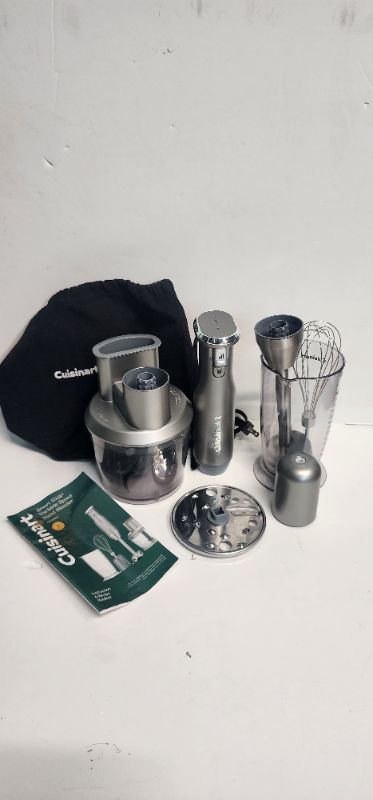 Photo 1 of Cuisinart Variable Speed Immersion Blender with Food Processor