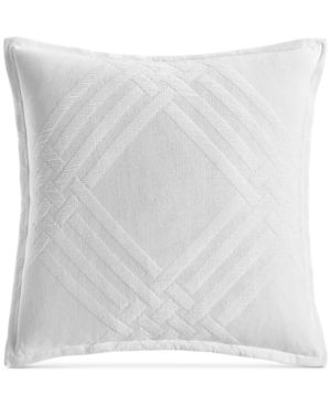 Photo 1 of Hotel Collection Locked Geo Cotton Euro Pillow Sham