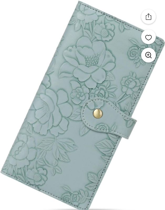 Photo 1 of SLIM LONG BIFOLD WOMEN'S WALLET / CARD HOLDE AND ZIPPER POCKET