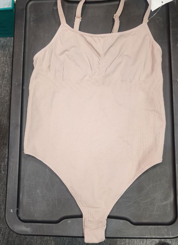 Photo 1 of SIZE L Maidenform Women's Seamless Shapewear, Tummy Control Thong Bodysuit, Firm Control Thong Body Shaper