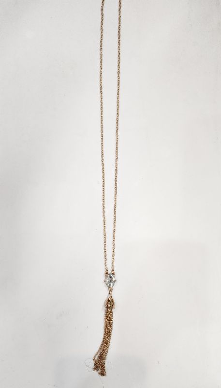 Photo 1 of GOLD TONE WOMEN'S FASHION LONG NECKLACE 