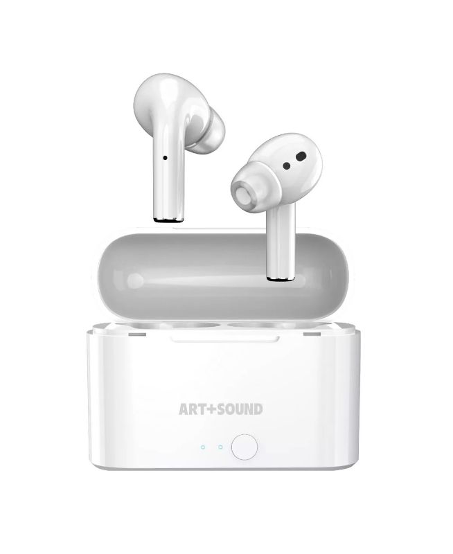 Photo 1 of True Wireless Earbuds. 10 Hours Playtime - When you're on the go, you want an earbud that's going to be comfortable and reliable. That's why we designed these true wireless earbuds to be just the thing for you. Our earbuds are made from durable materials