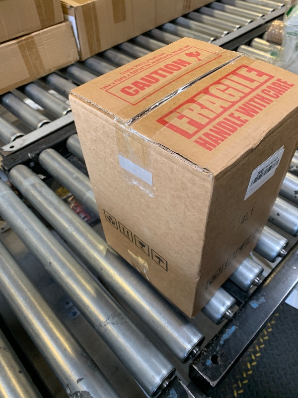 Photo 1 of 1 Gallon Glass Beverage Dispenser with Lid, Stainless Steel Spigot, Glass Drink Dispensers for Parties, Lemonade Dispenser With Ice Cylinder for Weddings, Party,Sun Tea Jar, Water Juice Dispensers