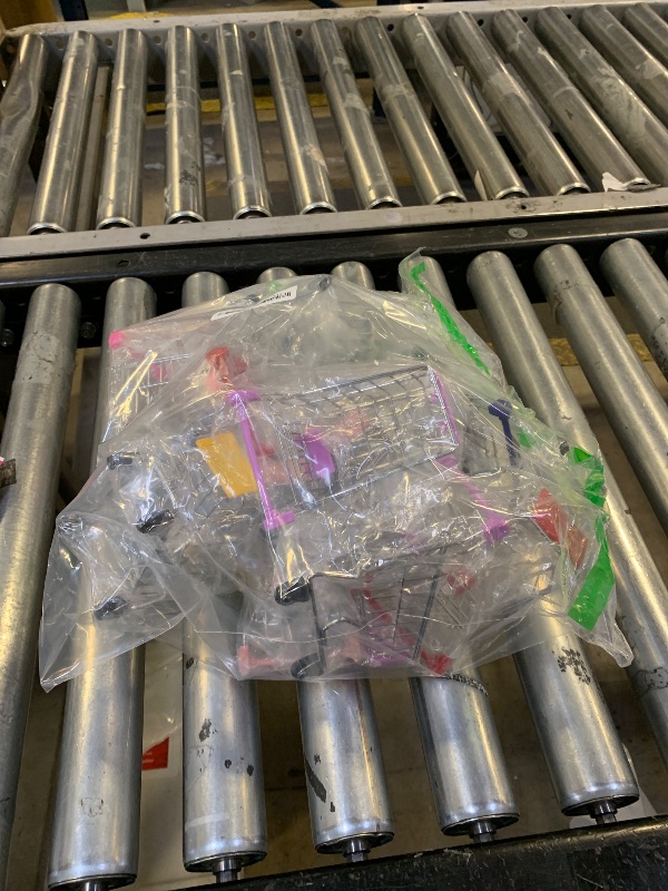 Photo 1 of 12 Pcs Mini Shopping Cart Mini Supermarket Handcart Toy Small Grocery Cart Sturdy Mini Stuff Utility Metal Toy Shopping Cart Storage Toys Play Accessories (Assorted Colors)