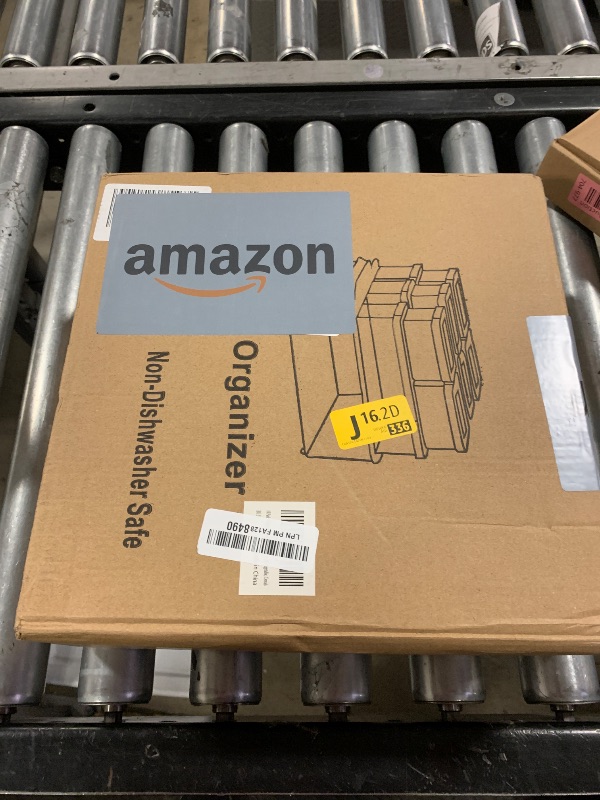 Photo 1 of 10 Pack Refrigerator Pantry Organizer Bins, Stackable Fridge Organizer Bins with Lids, Clear Plastic Food Storage Bins for Kitchen, Countertops, Cabinets, Fridge, Drinks, Fruits, Vegetable, Cereals