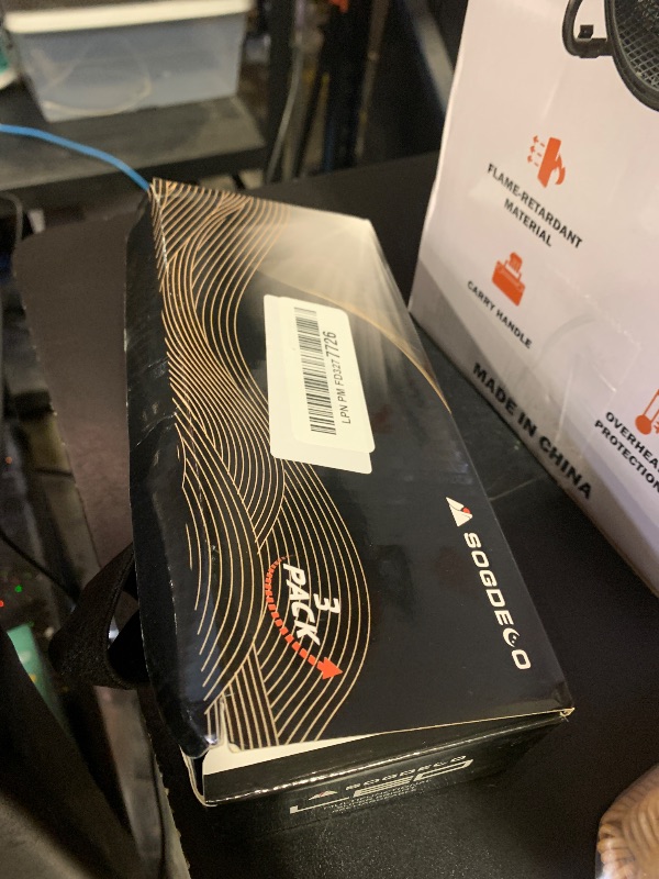 Photo 1 of (3-Pack) Headlamp Rechargeable, 230° COB Wide Beam Head Lamp Headband with Motion Sensor, 5 Modes Headlight Led Head Band, Head Lights for Forehead, Waterproof Headlamps for Adults Running Hard Hat