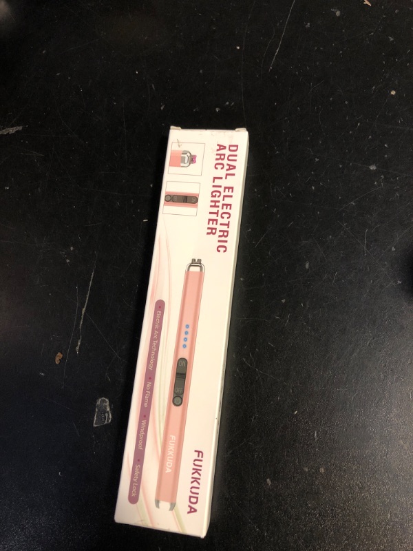 Photo 1 of ?Upgraded ? Dual Arc Electric Candle Lighter Rechargeable USB Lighter Plasma Arc Lighters for Candle (Saphhire Blue)