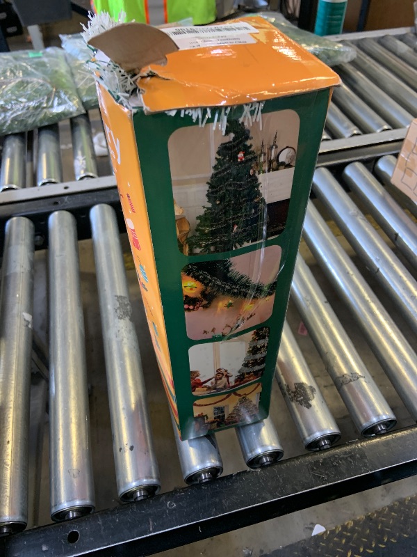 Photo 1 of 100Ft Christmas Garland - Xmas Tree Decorations, Christmas Tinsel Decorations for Indoor&Outdoor Home Decor, Christmas Metallic Twist Garland Ceiling Hanging Decorations for New Year(Green)