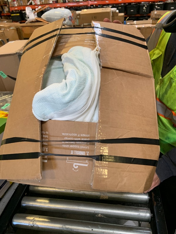 Photo 1 of Tempur-Pedic TEMPUR-Adapt + Cooling 3-Inch King Mattress Topper Medium Luxury Premium Foam, Washable Cover, Medium Cooling Topper,white