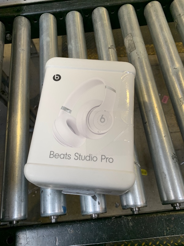 Photo 1 of Beats Studio Pro - Premium Wireless Over-Ear Headphones- Up to 40-Hour Battery Life, Active Noise Cancelling, USB-C Lossless Audio, Apple & Android Compatible - Matte White