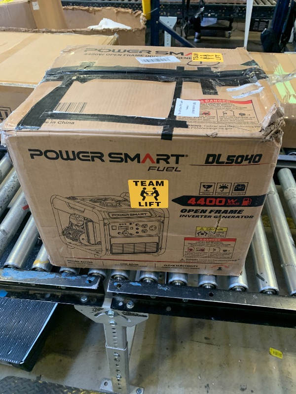 Photo 1 of PowerSmart 4400-Watt Dual Fuel Portable Generator with Inverter Technology, CO Protect, 30 amp for Home Use and Emergency Backup
