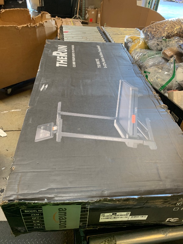 Photo 1 of THERUN Treadmill with Incline, 3.0 HP Foldable Treadmills for Home, Brushless Motorized Incline, Treadmill for Home with 0%-12% Auto Incline, 300 LBS Capacity