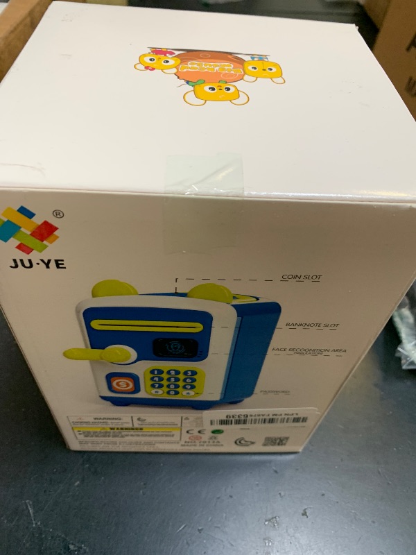 Photo 1 of ?Upgraded? Piggy Bank, Face ID Password Unlocking Electronic Kids Bank ATM Security Unlocking Cash Coin Bank Toys Gifts for Kids, Coin Bank for 3 4 5 6 7 8 9 10 11 12 Year Old Girls Boys