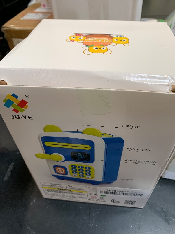 Photo 1 of ?Upgraded? Piggy Bank, Face ID Password Unlocking Electronic Kids Bank ATM Security Unlocking Cash Coin Bank Toys Gifts for Kids, Coin Bank for 3 4 5 6 7 8 9 10 11 12 Year Old Girls Boys