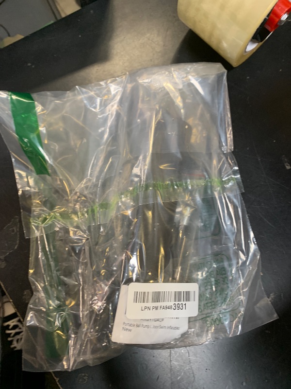 Photo 1 of 10 Inch Ball Pump Kit, Basketball Pump, Portable Air Pump with 5 Needles, 1 Nozzle & Extension Hose for Soccer Football Volleyball Water Polo Rugby Exercise Sports Ball