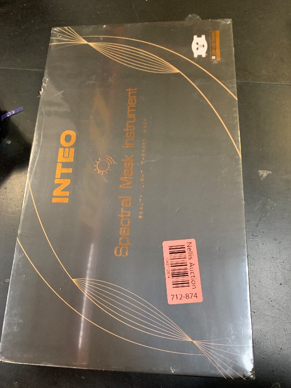 Photo 1 of INTEO Red Light Therapy for Face, 3 Modes Portable Led Face Mask Light Therapy with Remote, Infrared Light Mask with Timing Function, Led Light Therapy At Home, Pink