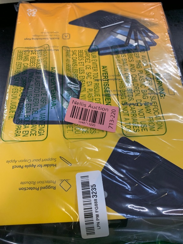 Photo 1 of ZAGG Rugged Book iPad 11" (A16)/ 10.9" (Gen 10) Case - Durable Wireless Keyboard Case, Military-Grade Drop Protection, Multi-Device Pairing, Detachable Backlit Keyboard, Black