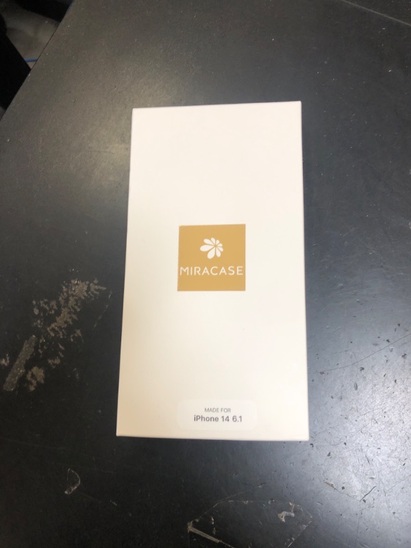 Photo 1 of Miracase Magnetic for iPhone 14 Case 6.1 inch (Compatible with MagSafe)?with 2X Screen Protectors? Military-Grade Protection, Anti-Fingerprint Translucent Matte Phone Case Cover, Red