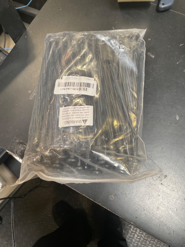 Photo 1 of 100Pack Plastic Landscape Edging Spikes, 8 Inch Spiral Landscape Anchoring Spikes?Landscape Spikes for Garden Lawn Yard, Paver Edging, Weed Barrier, Artificial Turf & More