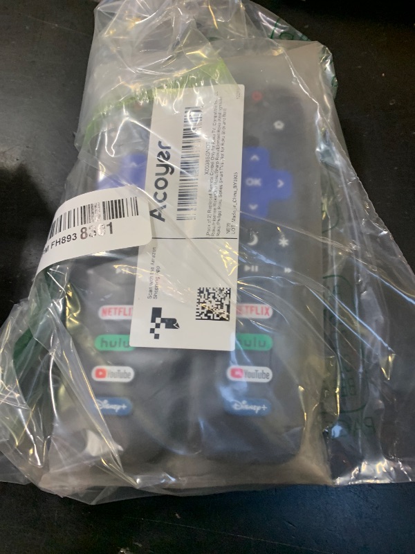 Photo 1 of (Pack of 2) Replacement Remote Control Only for Roku TV, Compatible for TCL Roku/Hisense Roku/Onn Roku/Sharp Roku/Element Roku/Westinghouse Roku/Philips Roku Smart TVs (Not for Roku Stick and Box)