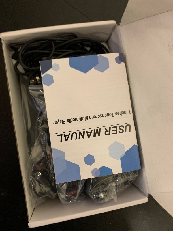 Photo 1 of Portable Wireless Carplay Car Stereo, 7" HD Touchscreen for Car with Apple CarPlay & Android Auto with Backup Camera/Mirror Link/Voice Control/Bluetooth/GPS/AUX/FM Satellite Radio for All Vehicles