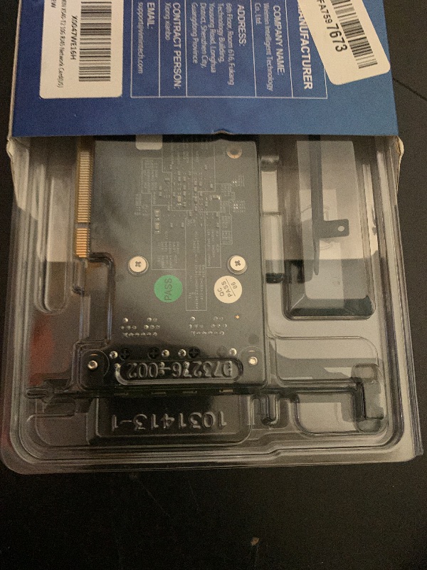 Photo 1 of 10G PCI-E Network Card with 10Gbps Dual RJ45 Ports, Intel X540-T2 Controller, VIMIN 10Gb Ethernet Adapter Card Compatible with PCI Express X8, X16, Support Windows/Windows Server/Linux/VMware