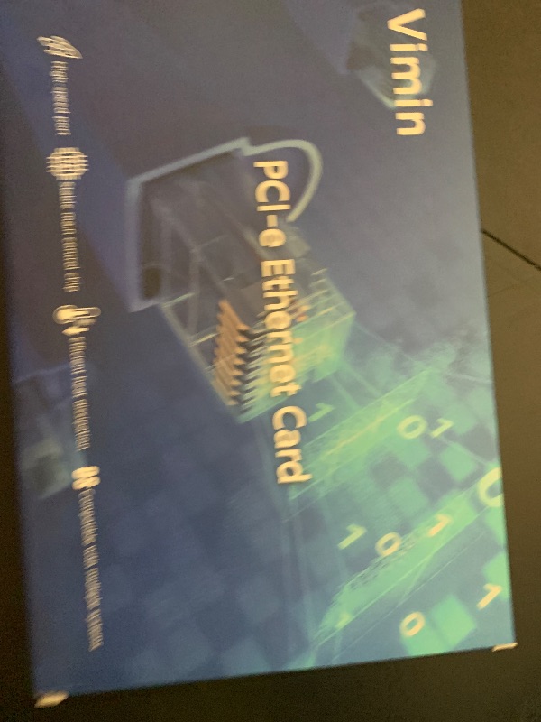 Photo 1 of 10G PCI-E Network Card with 10Gbps Dual RJ45 Ports, Intel X540-T2 Controller, VIMIN 10Gb Ethernet Adapter Card Compatible with PCI Express X8, X16, Support Windows/Windows Server/Linux/VMware