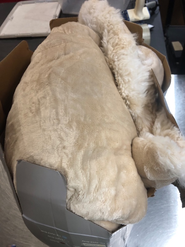 Photo 1 of Anysay Heated Blanket Queen Size with 1/2/4/6/8 Hours Auto-Off 10 Heat Level, 72'' * 84'' Cozy Faux Rabbit Fur Bubble Electric Blanket with Overheat Protection(Tie-Dye Beige)