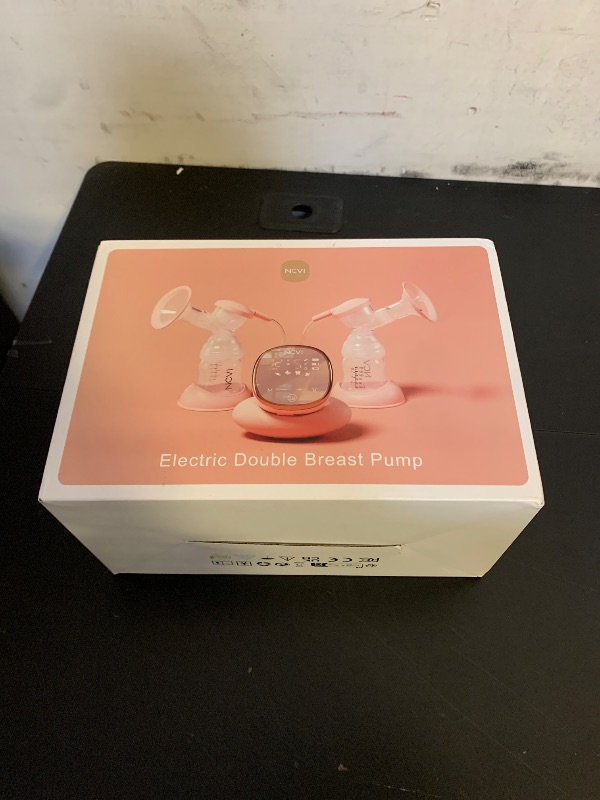 Photo 1 of NCVI Electric Breast Pump 8782, Portable Hospital-Grade Double Pump with 4 Modes & 9 Levels, Anti-Backflow, Rechargeable Quiet Breastfeeding Pump for Efficient Comfortable Use at Home, Work or Travel