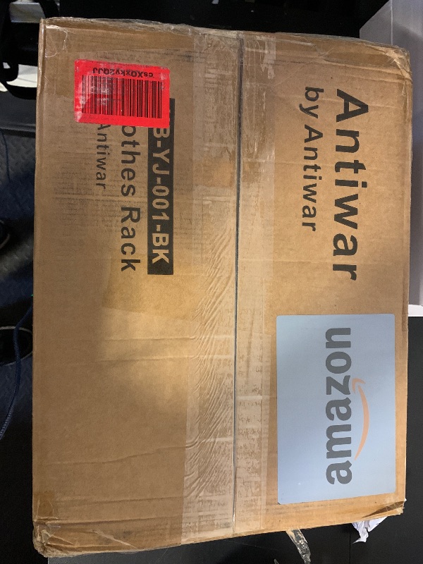 Photo 1 of Double Rod Clothing Rack Heavy Duty with Oxford and Mesh Bottom Shelves, Garment Racks for Hanging Clothes, Portable Wardrobe Rack, Metal Clothes Rack Sturdy Coat Rack for Bedroom Laundry Living Room