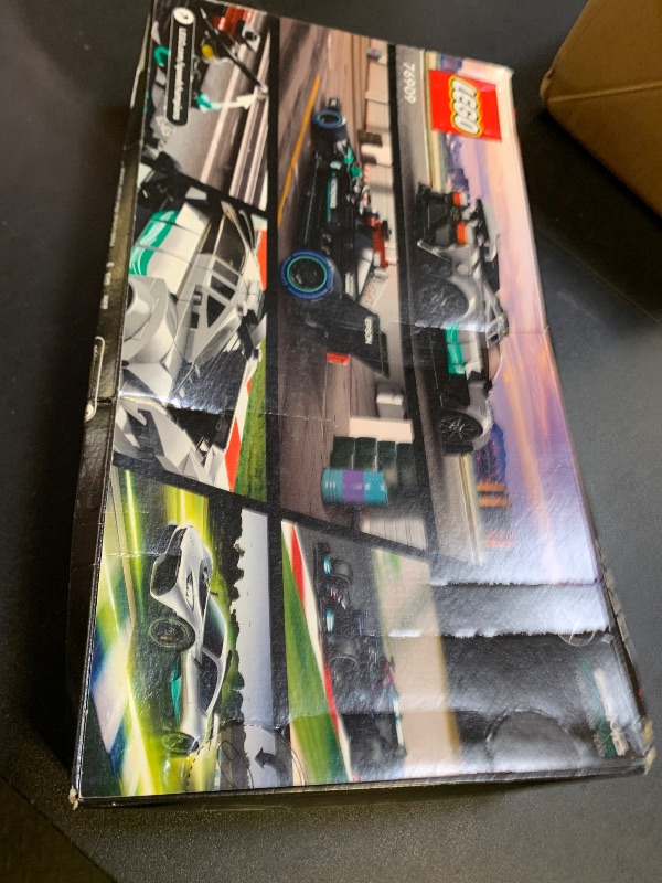 Photo 1 of LEGO Speed Champions Mercedes-AMG F1 W12 E, Performance & Project One Toy Car Set, Mercedes Model Car Building Kit, Collectible Race Car Toy, Great Car Gift for Kids and Teens, 76909