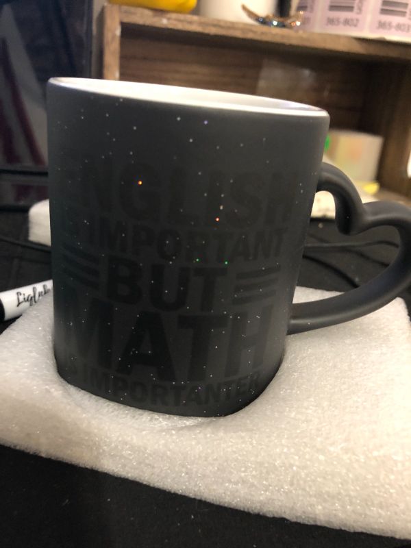 Photo 1 of English is important but Math is importanter cup unknown size