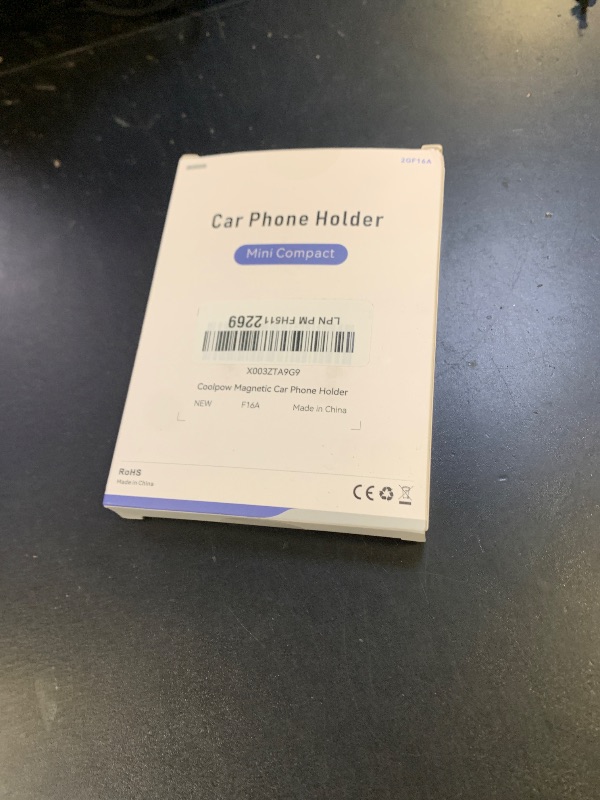 Photo 1 of ?2-Pack? Magnetic Phone Holder for car, [ Super Strong Magnet ] [ with 4 Metal Plate ] Cell Phone carmount for iPhone Magnetic [ 360° Rotation ] Universal Dashboard Adhesive Car Magnetic Phone Mount